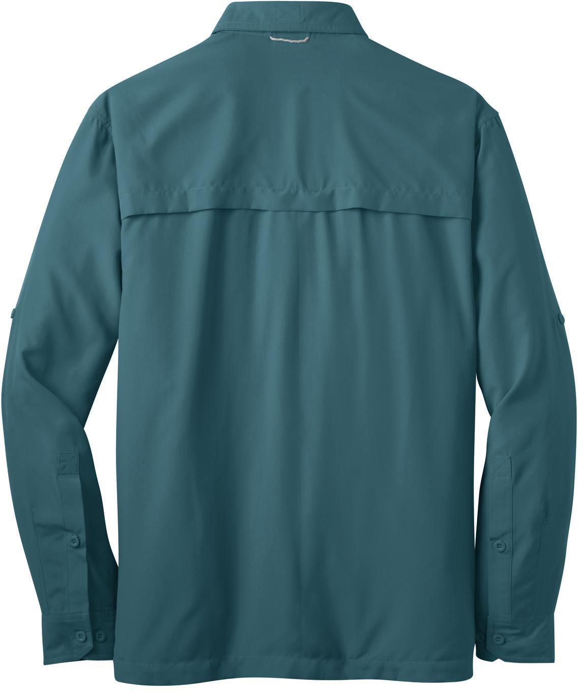 no-logo Eddie Bauer Long Sleeve Performance Fishing Shirt-Regular-Eddie Bauer-Thread Logic