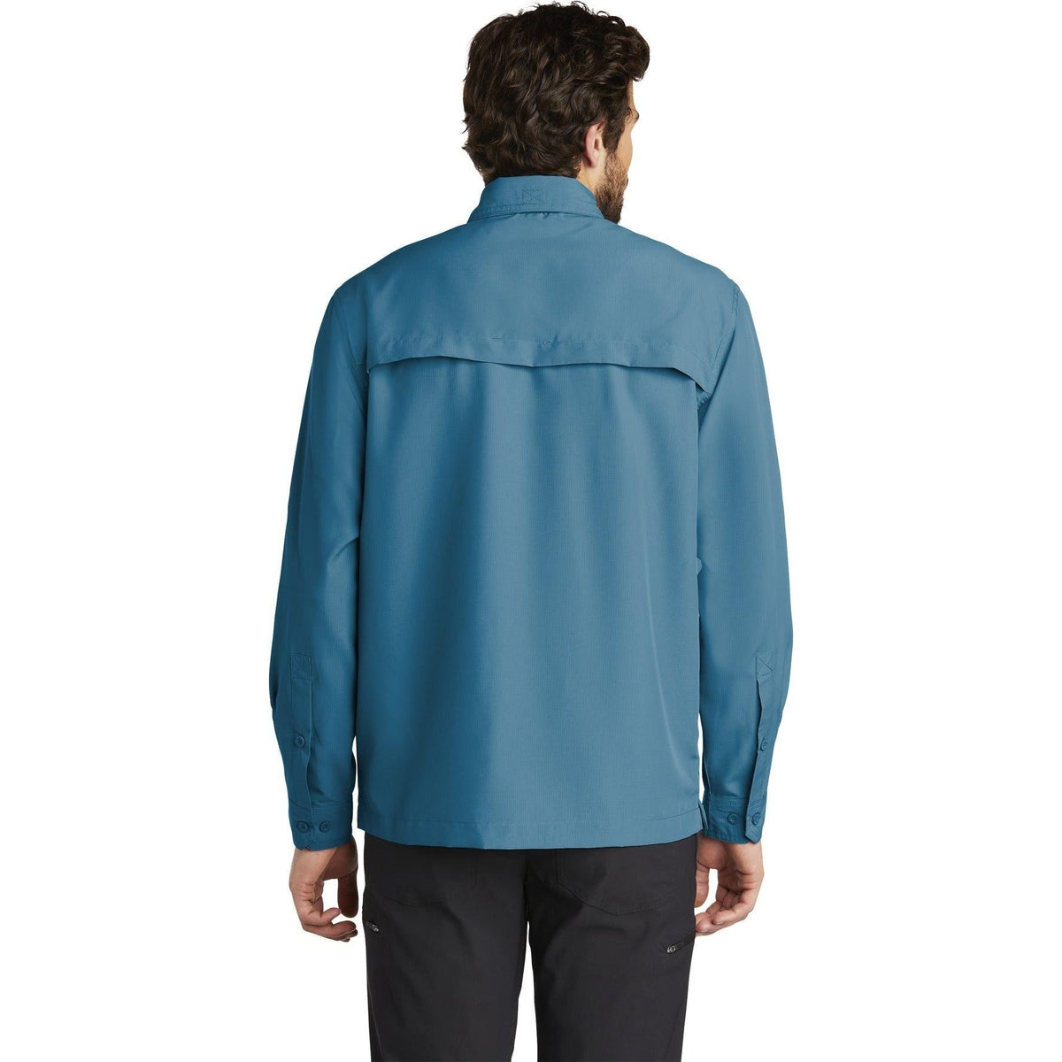 no-logo Eddie Bauer Long Sleeve Performance Fishing Shirt-Regular-Eddie Bauer-Thread Logic
