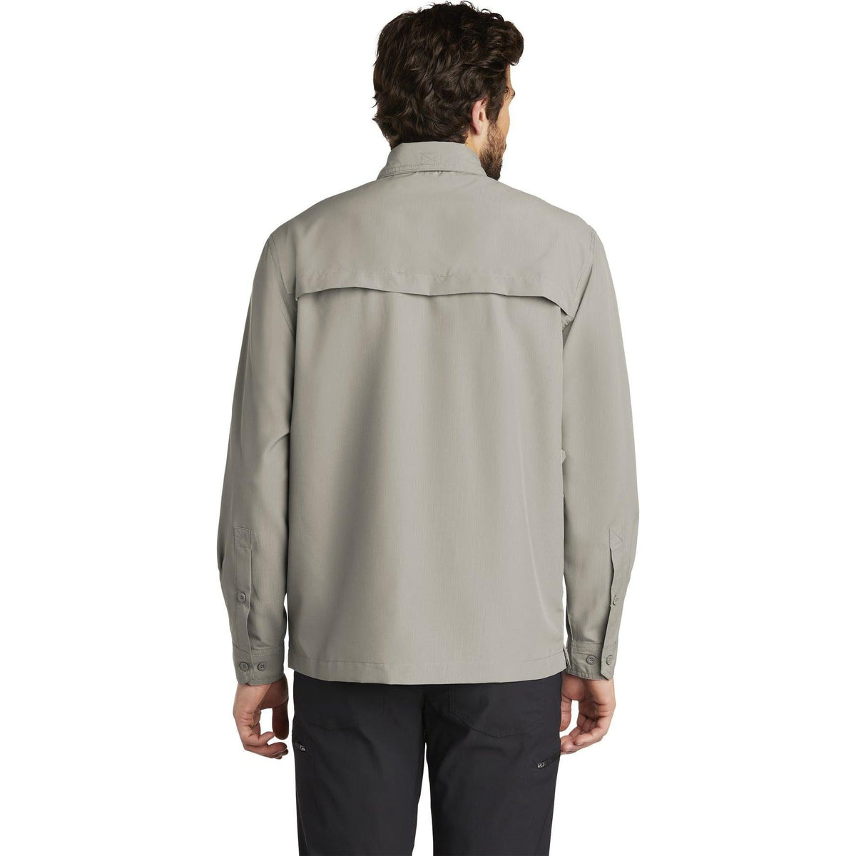 no-logo Eddie Bauer Long Sleeve Performance Fishing Shirt-Regular-Eddie Bauer-Thread Logic