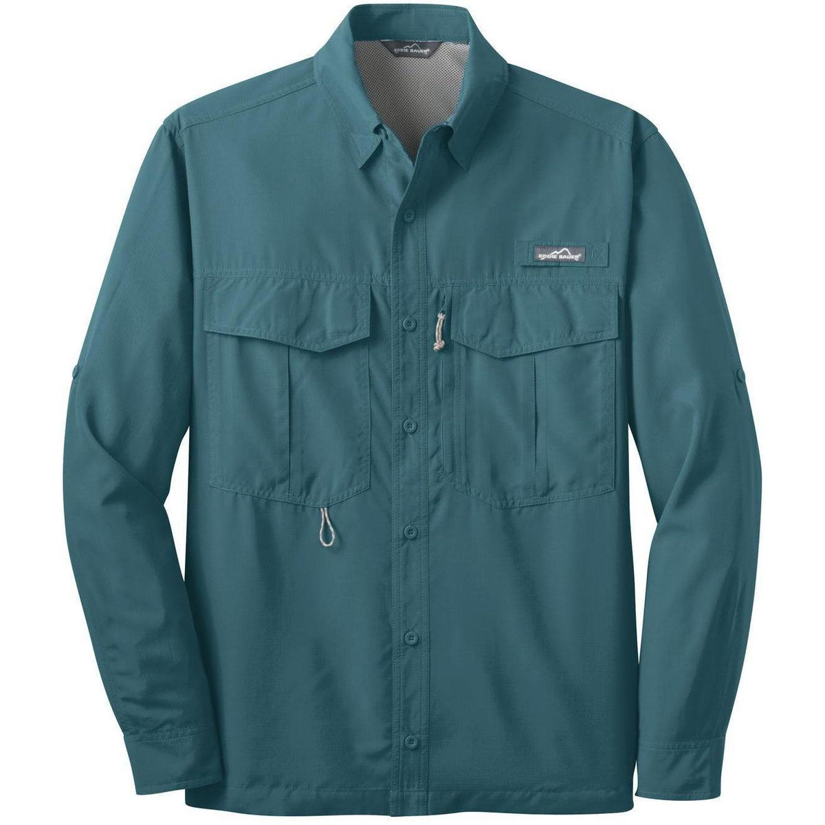 no-logo Eddie Bauer Long Sleeve Performance Fishing Shirt