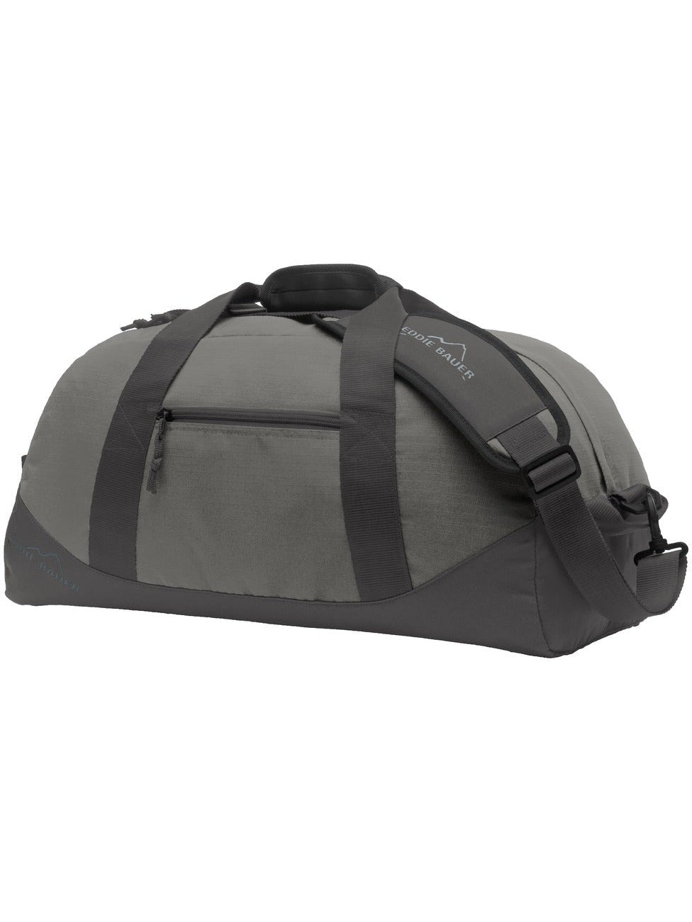 Eddie Bauer Medium Ripstop Duffel-Regular-Eddie Bauer-Pewter Grey/Grey Steel-Thread Logic