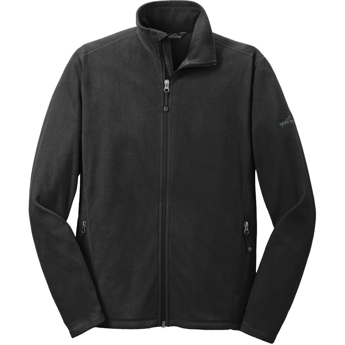 no-logo Eddie Bauer Microfleece Jacket-Regular-Eddie Bauer-Black-S-Thread Logic