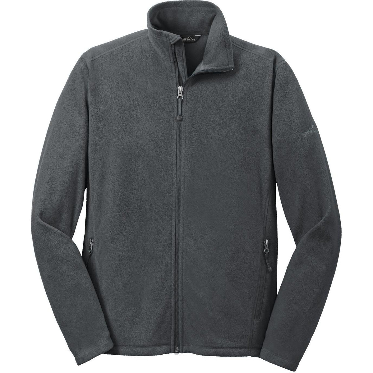 no-logo Eddie Bauer Microfleece Jacket-Regular-Eddie Bauer-Grey Steel-S-Thread Logic