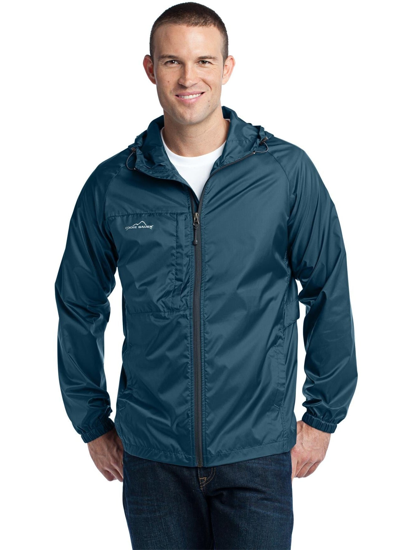 no-logo Eddie Bauer Packable Wind Jacket-Regular-Eddie Bauer-Thread Logic