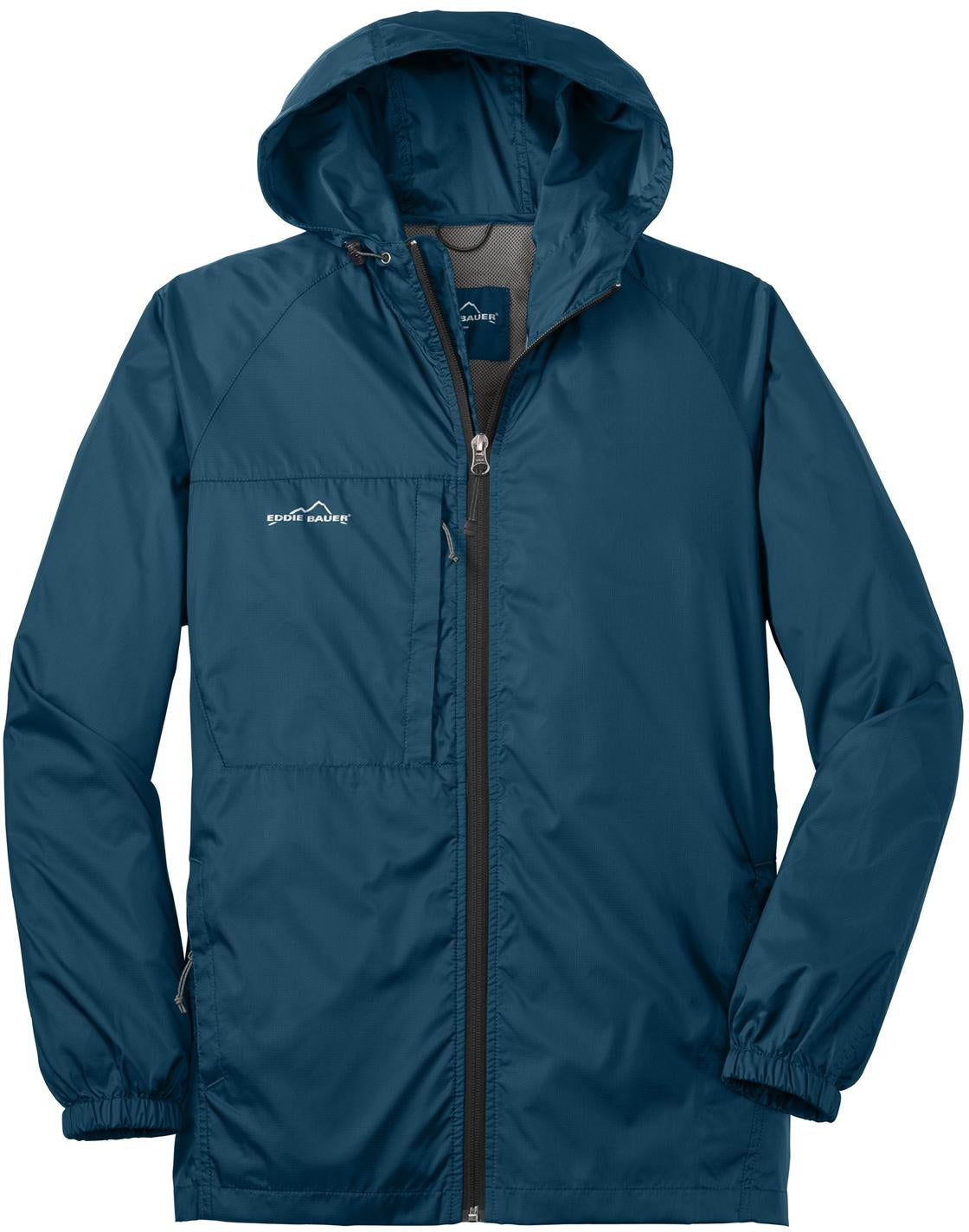 Eddie Bauer Packable Wind Jacket-Regular-Eddie Bauer-Adriatic Blue-S-Thread Logic