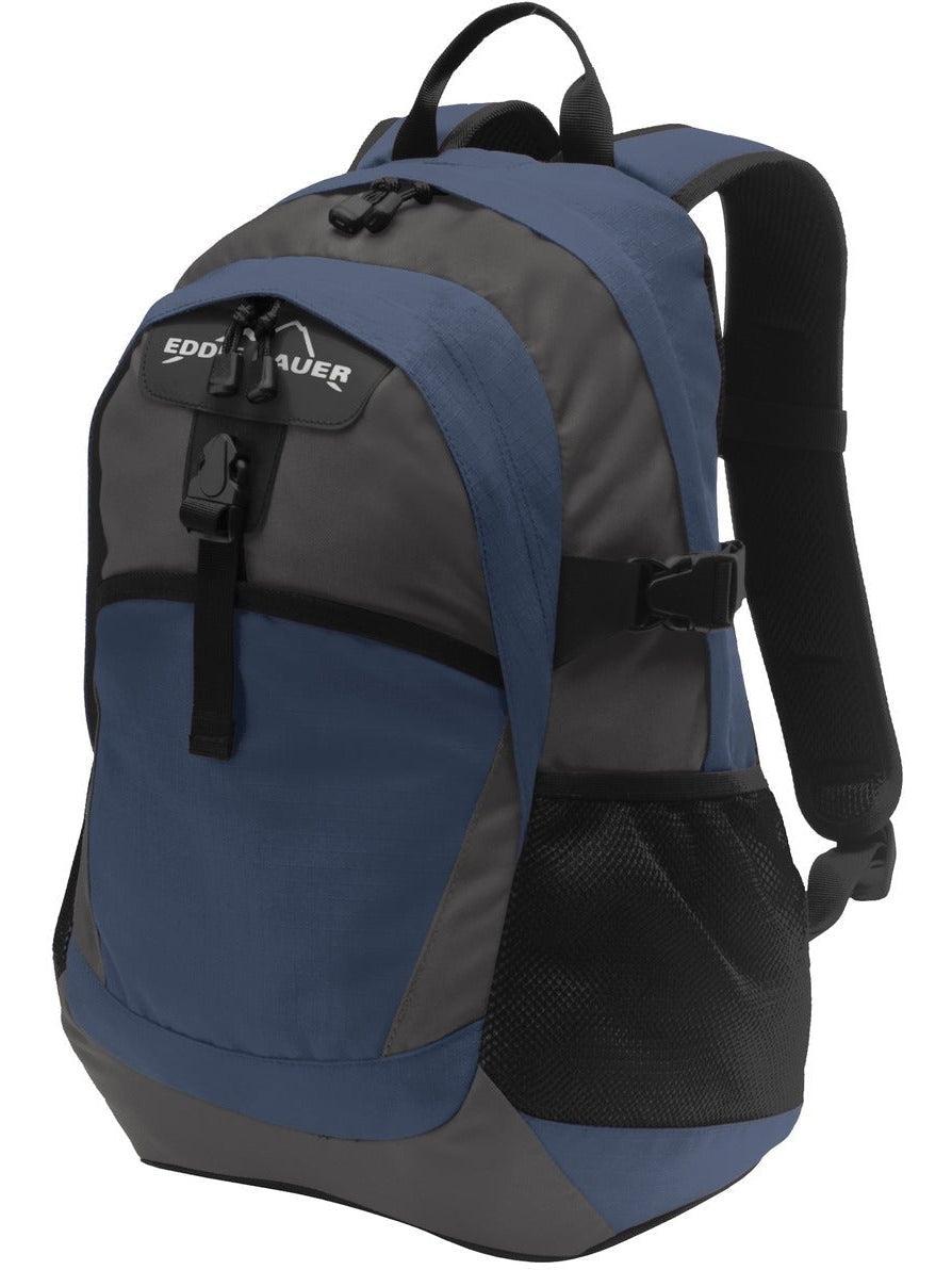 Eddie Bauer Ripstop Backpack-Regular-Eddie Bauer-Coast Blue/Grey Steel-Thread Logic