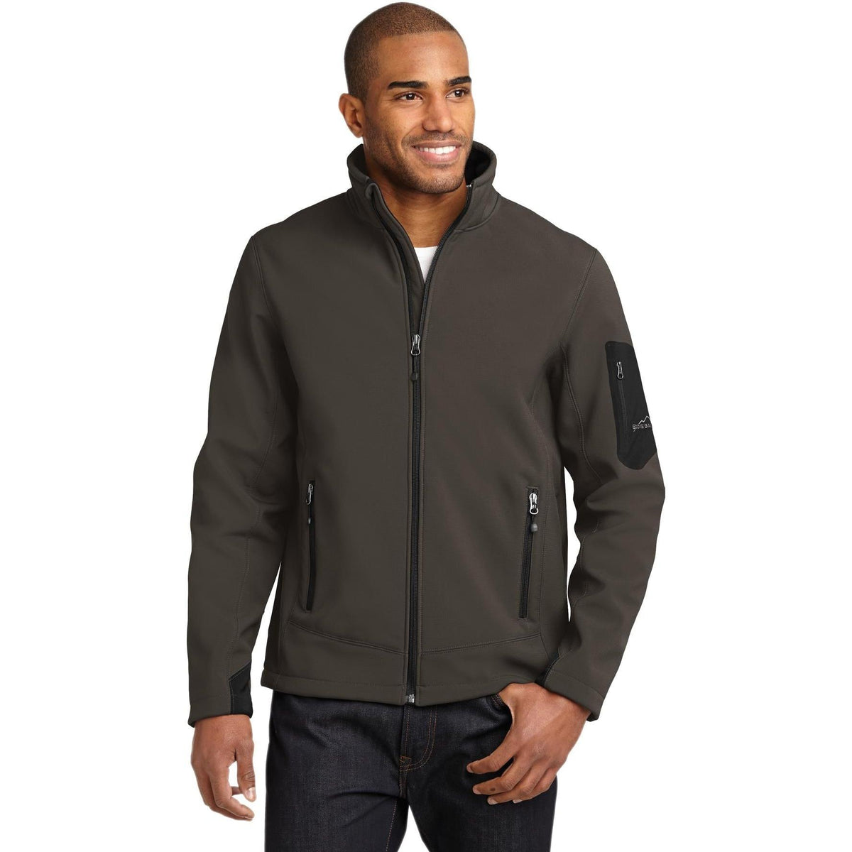 no-logo Eddie Bauer Rugged Ripstop Soft Shell Jacket-Regular-Eddie Bauer-Thread Logic