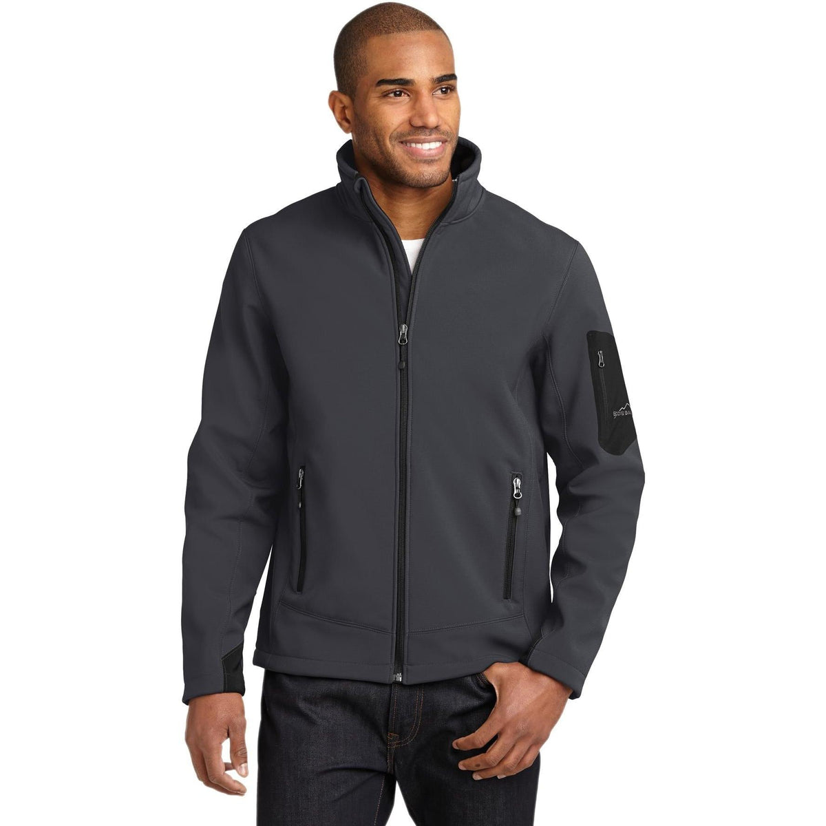 no-logo Eddie Bauer Rugged Ripstop Soft Shell Jacket-Regular-Eddie Bauer-Thread Logic