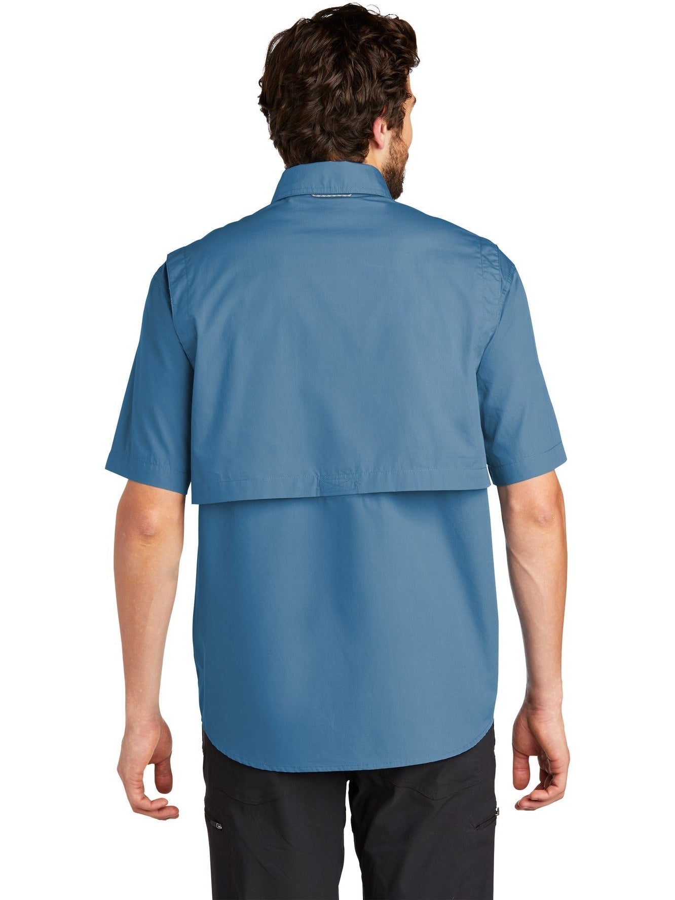 no-logo Eddie Bauer Short Sleeve Fishing Shirt-Regular-Eddie Bauer-Thread Logic