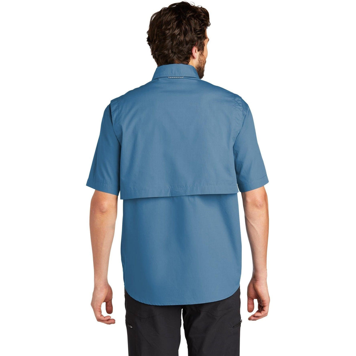 no-logo Eddie Bauer Short Sleeve Fishing Shirt-Regular-Eddie Bauer-Thread Logic
