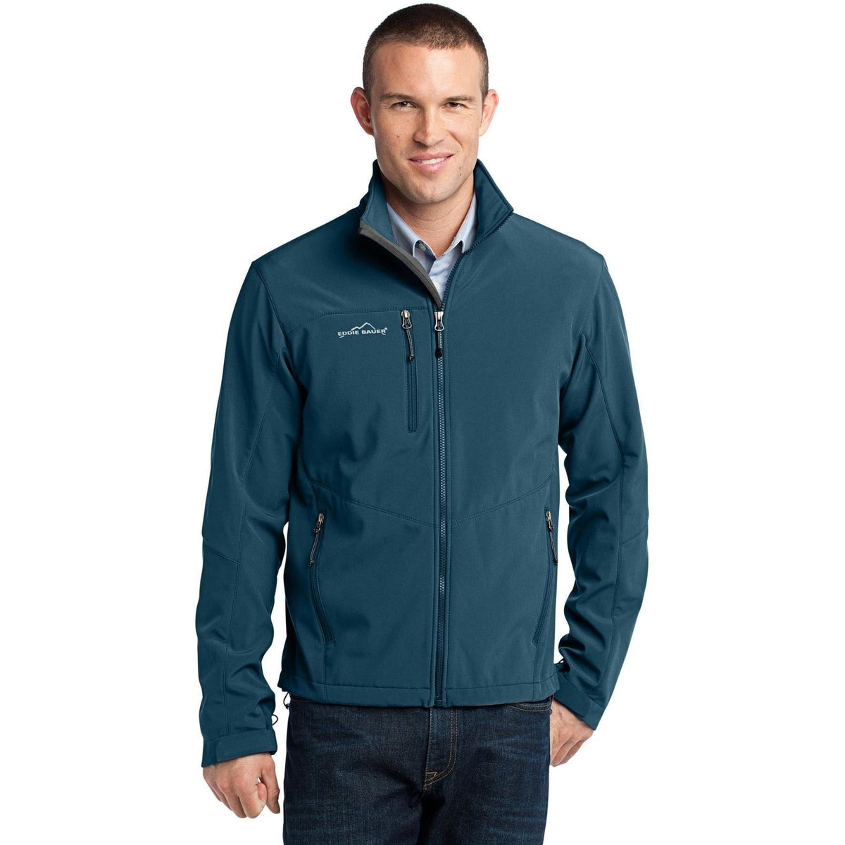 no-logo Eddie Bauer Soft Shell Jacket-Regular-Eddie Bauer-Thread Logic