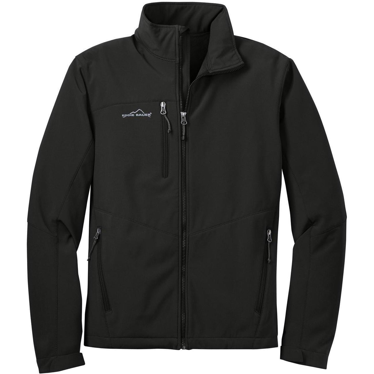 no-logo Eddie Bauer Soft Shell Jacket-Regular-Eddie Bauer-Black-S-Thread Logic