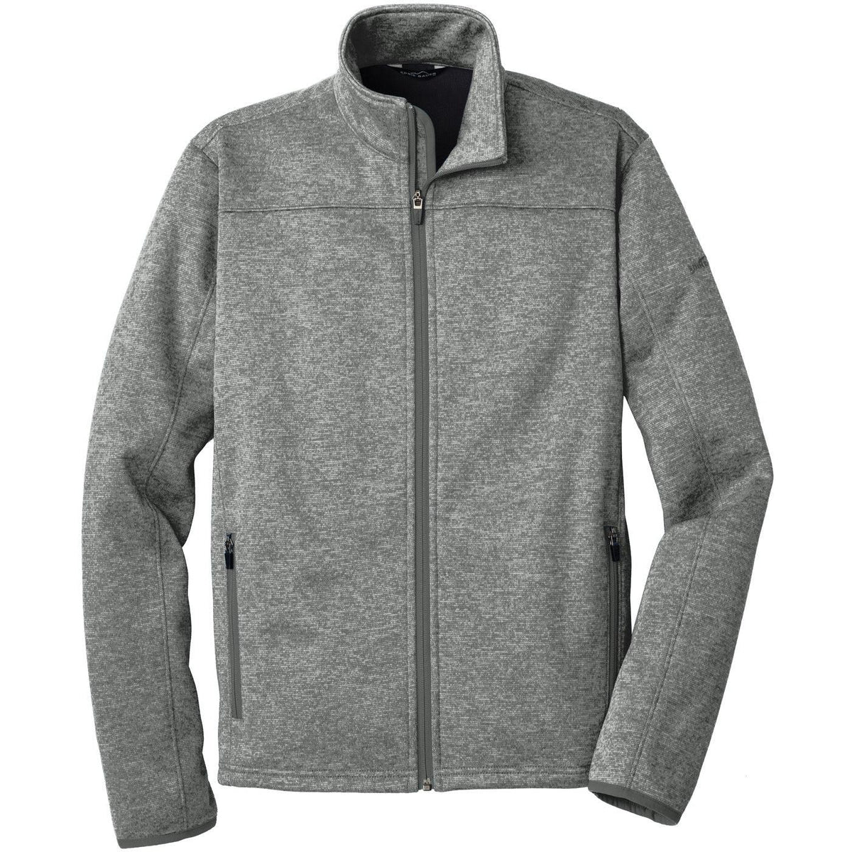 no-logo CLOSEOUT - Eddie Bauer StormRepel Soft Shell Jacket-Active-Eddie Bauer-Grey Heather/Grey-S-Thread Logic