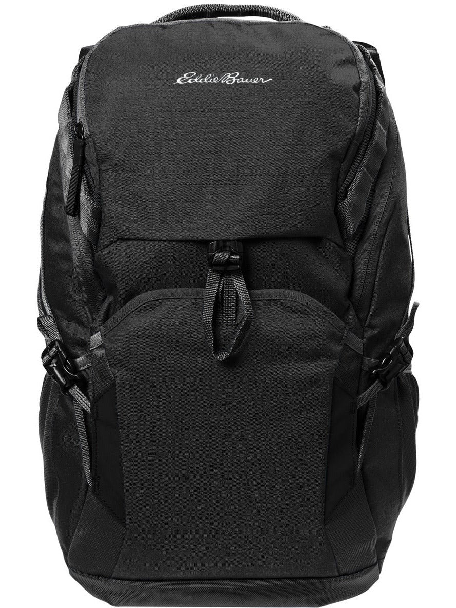 Eddie Bauer Tour Backpack-Regular-Eddie Bauer-Black-Thread Logic