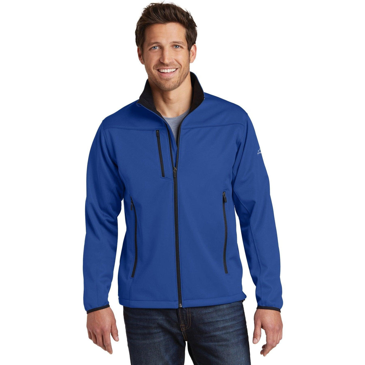 no-logo Eddie Bauer Weather-Resist Soft Shell Jacket-Regular-Eddie Bauer-Thread Logic