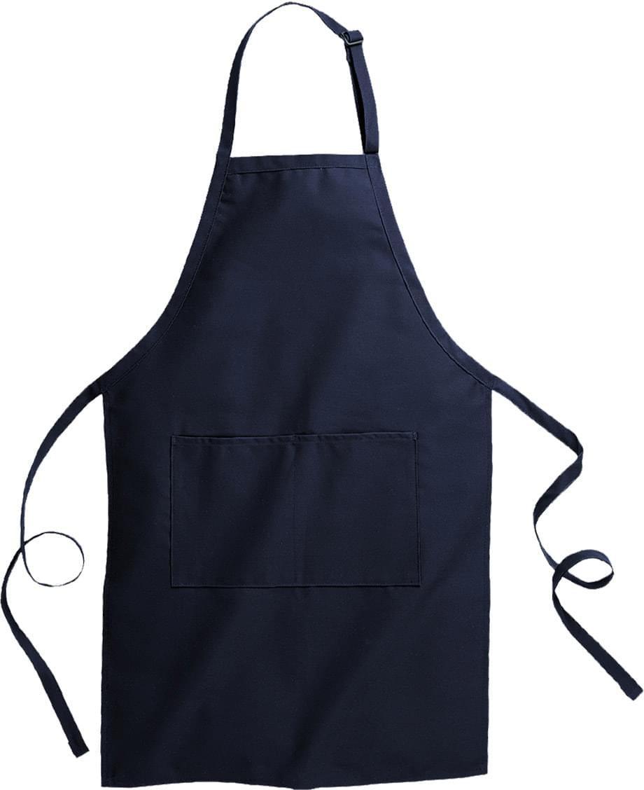 no-logo Edwards 2 Pocket Butcher Apron-APRONS-Edwards-Navy-1 Size-Thread Logic
