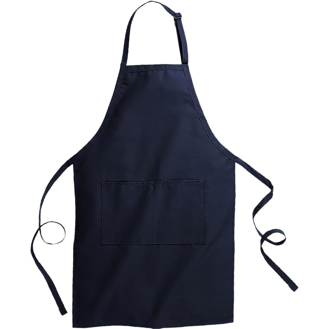 no-logo Edwards 2 Pocket Butcher Apron-APRONS-Edwards-Navy-1 Size-Thread Logic