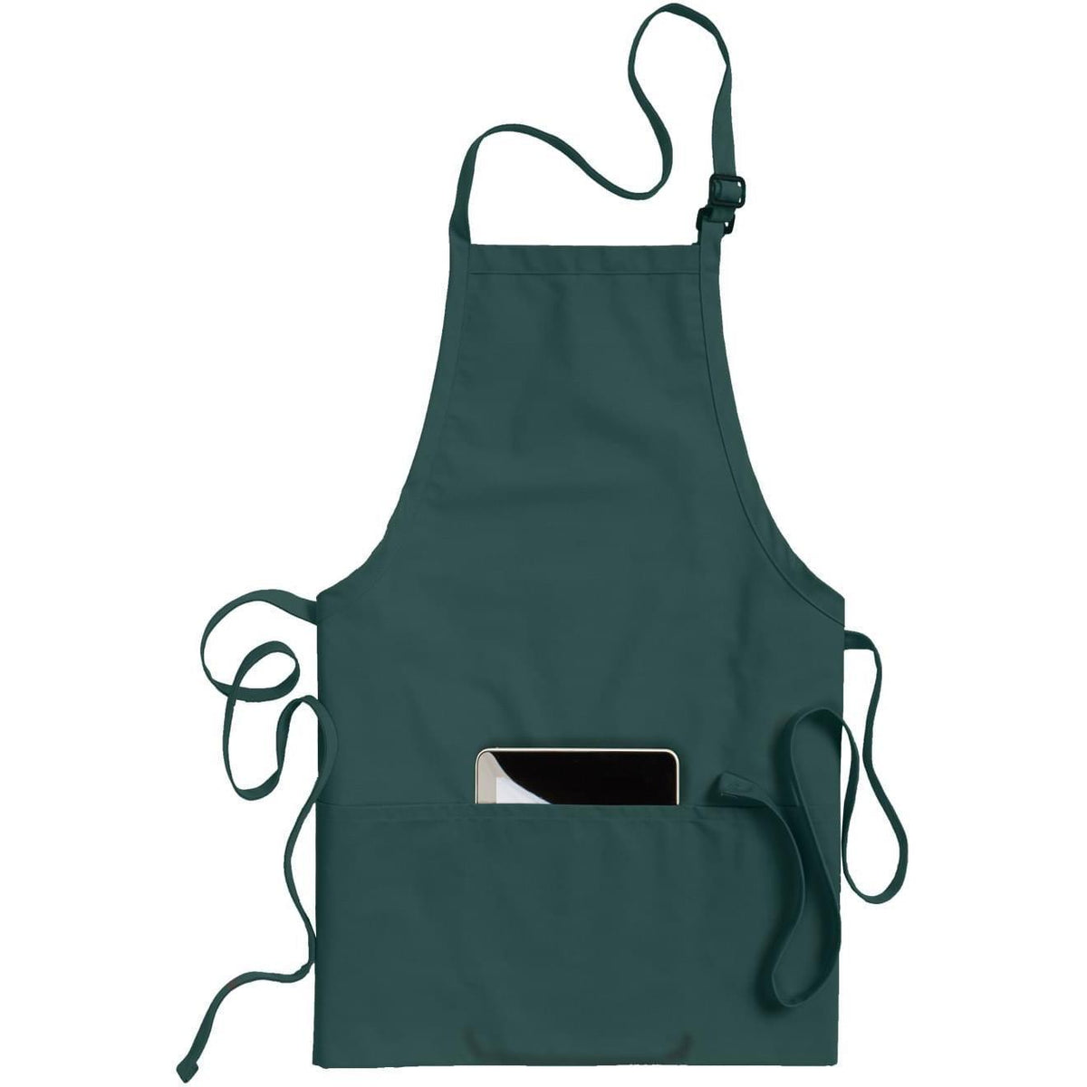 no-logo Edwards 3 Pocket Bib Apron-APRONS-Edwards-Hunter-1 Size-Thread Logic