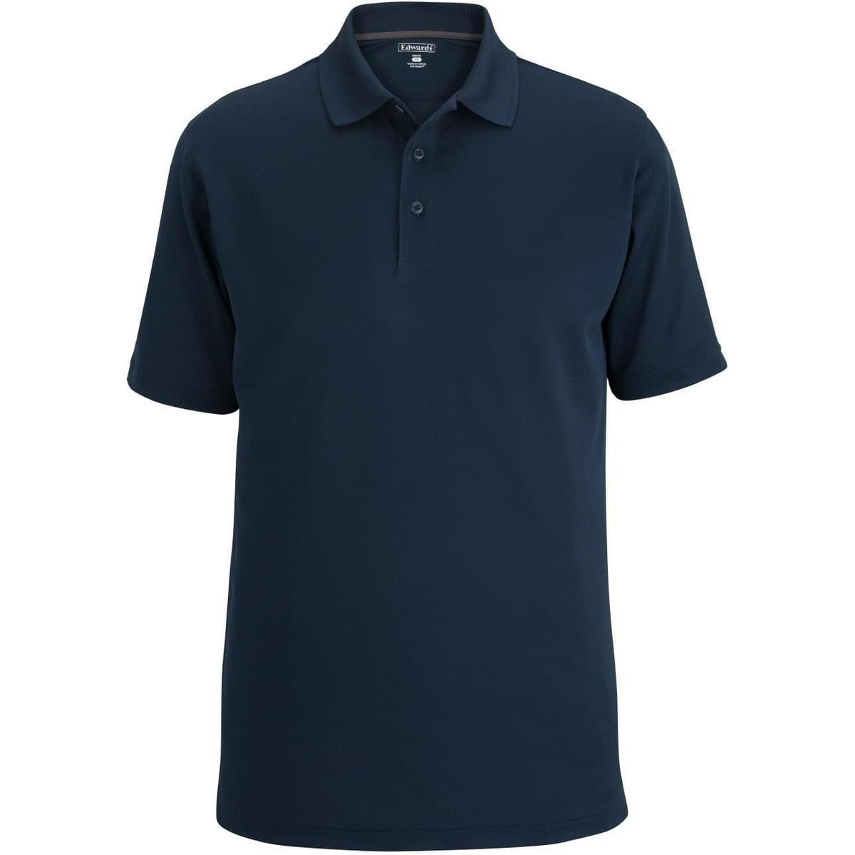 no-logo Edwards Airgrid Snag Proof Polo-Men's Polos-Edwards-Bright Navy-S-Thread Logic