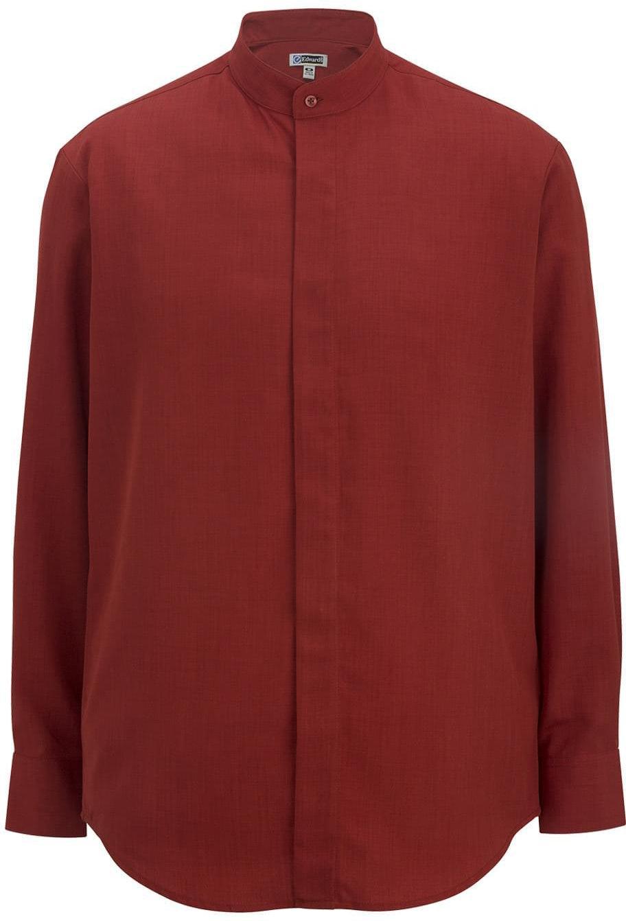 Edwards Bastiste Banded Collar Shirt