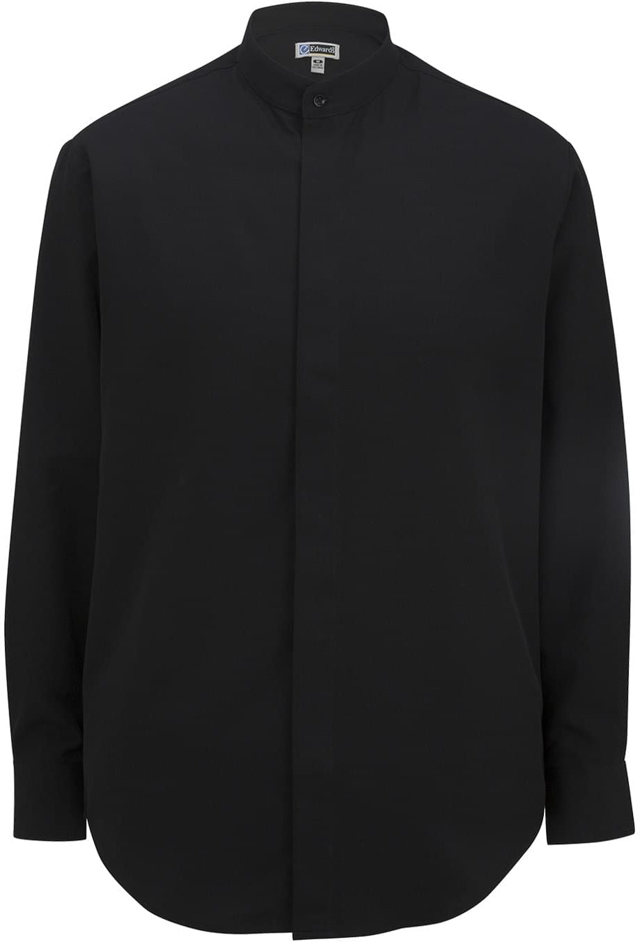 Edwards Bastiste Banded Collar Shirt