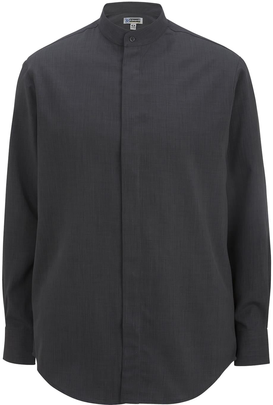 Edwards Bastiste Banded Collar Shirt