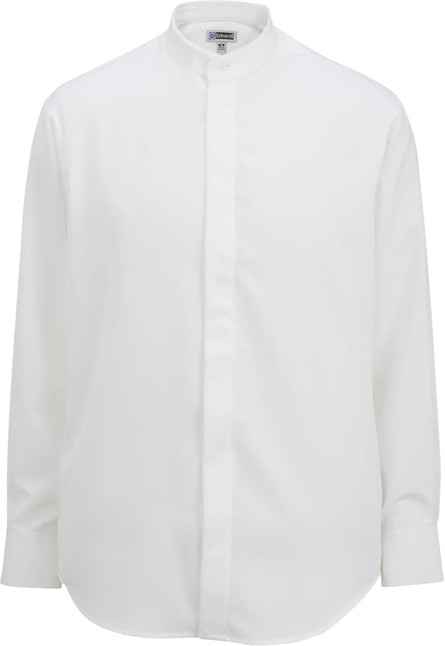 Edwards Bastiste Banded Collar Shirt