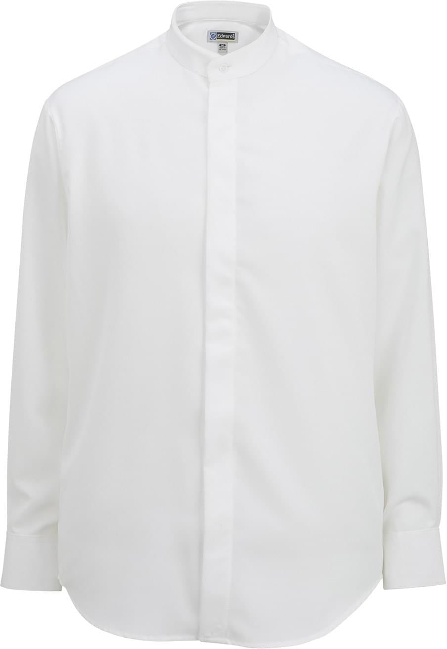 Edwards Bastiste Banded Collar Shirt