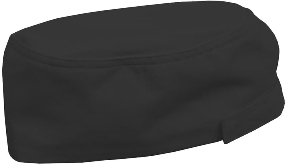 no-logo Edwards Beanie Cap With Mesh Top-CHEFS WEAR-Edwards-Black-1 Size-Thread Logic