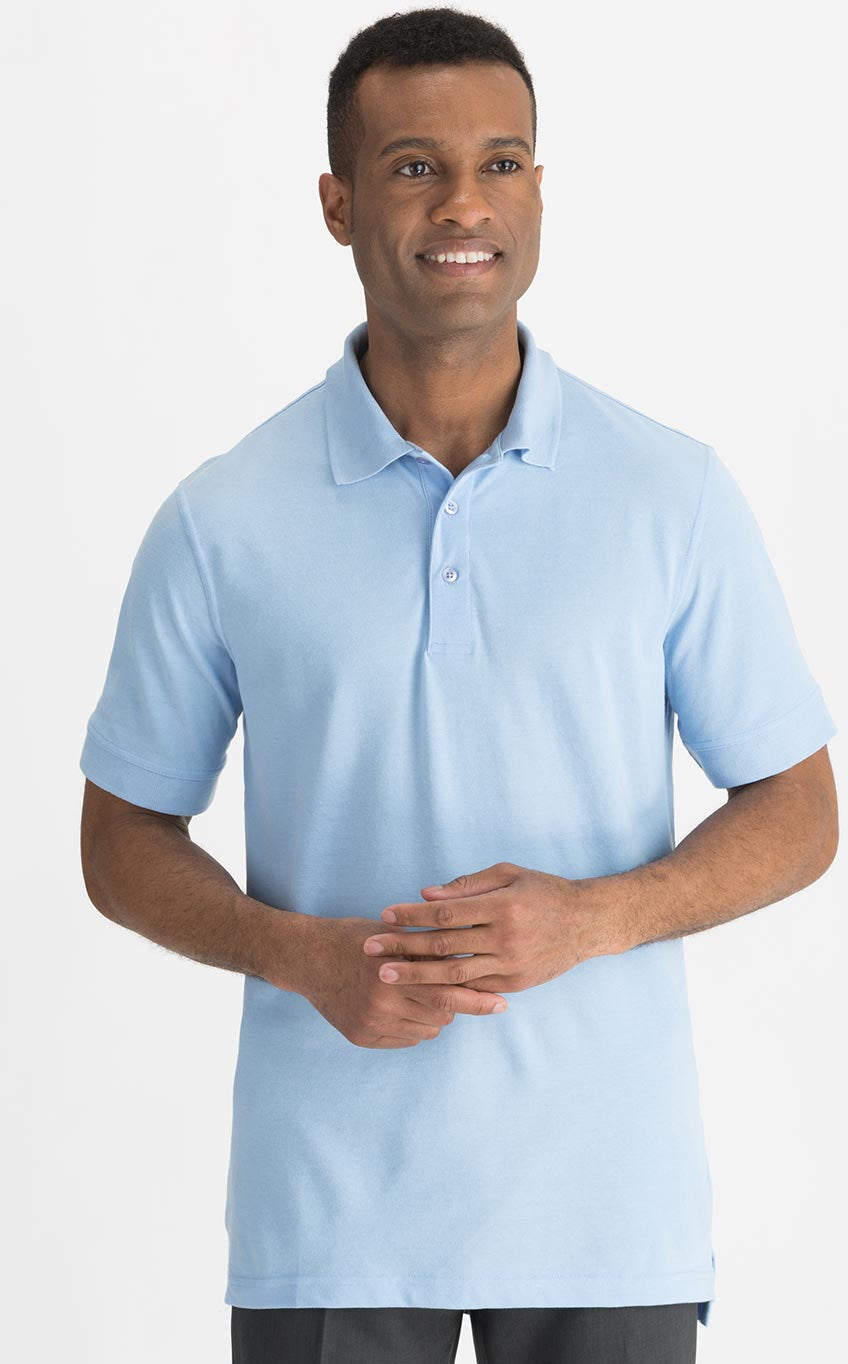 Edwards Blended Pique Short Sleeve Polo