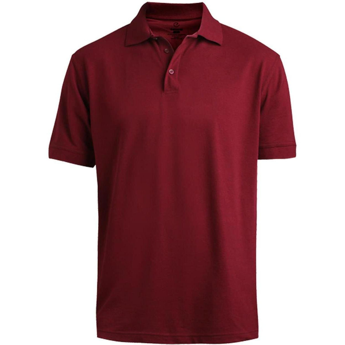 logo-left Edwards Blended Pique Short Sleeve Polo