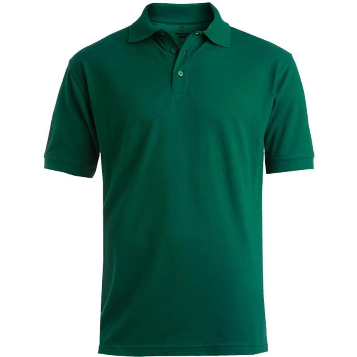 logo-left Edwards Blended Pique Short Sleeve Polo