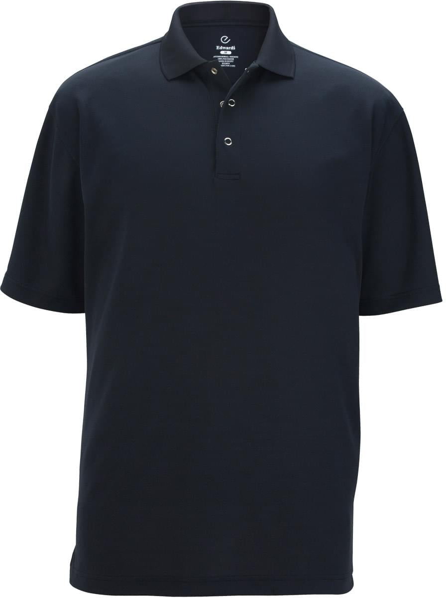 Edwards Food Service Mesh Polo With Snap Front