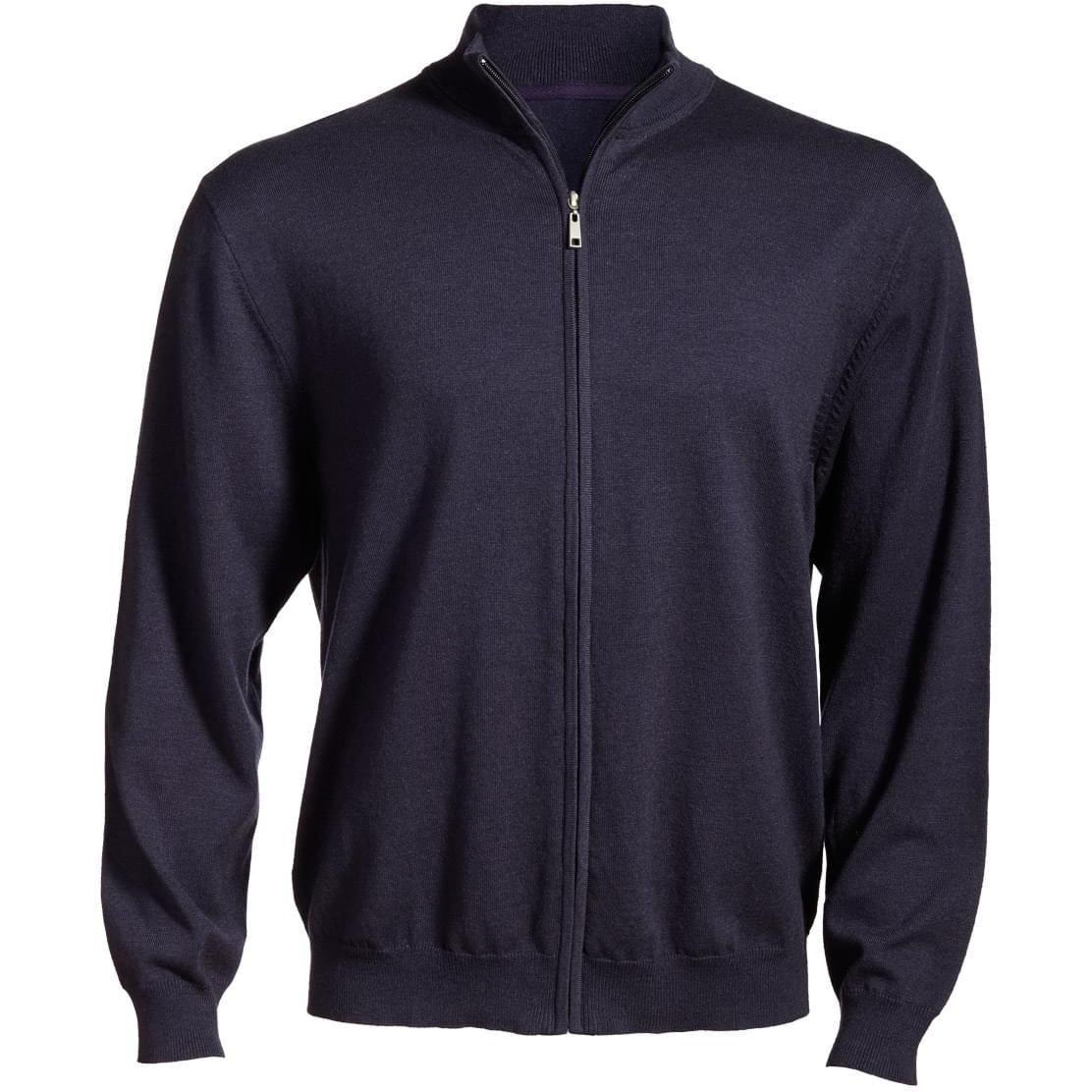 no-logo Edwards Full Zip Fine Gauge Sweater
