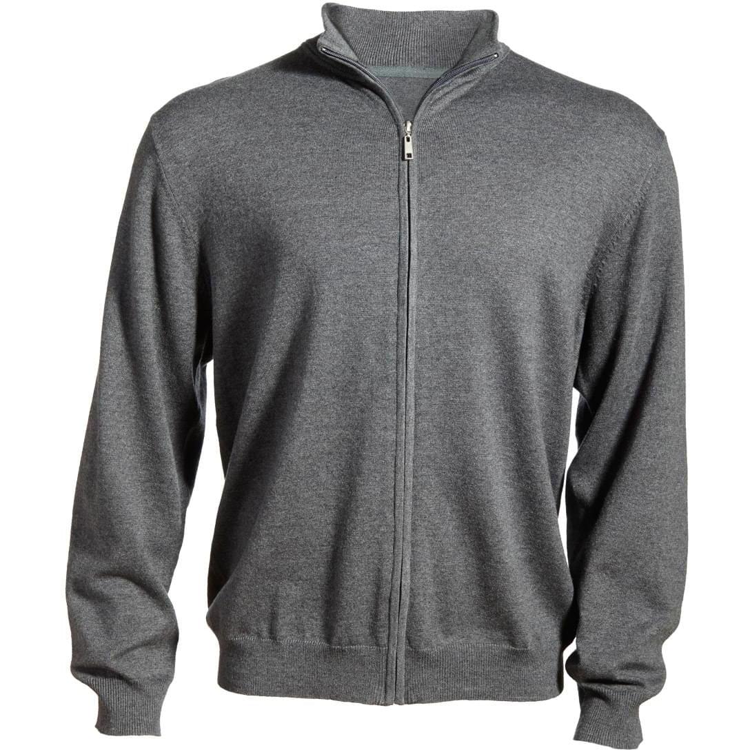 no-logo Edwards Full Zip Fine Gauge Sweater