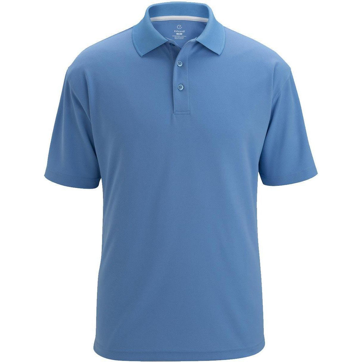 no-logo Edwards Hi Performance Mesh Short Sleeve Polo
