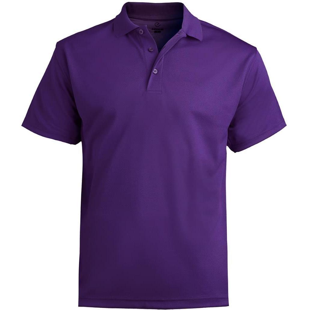 no-logo Edwards Hi Performance Mesh Short Sleeve Polo