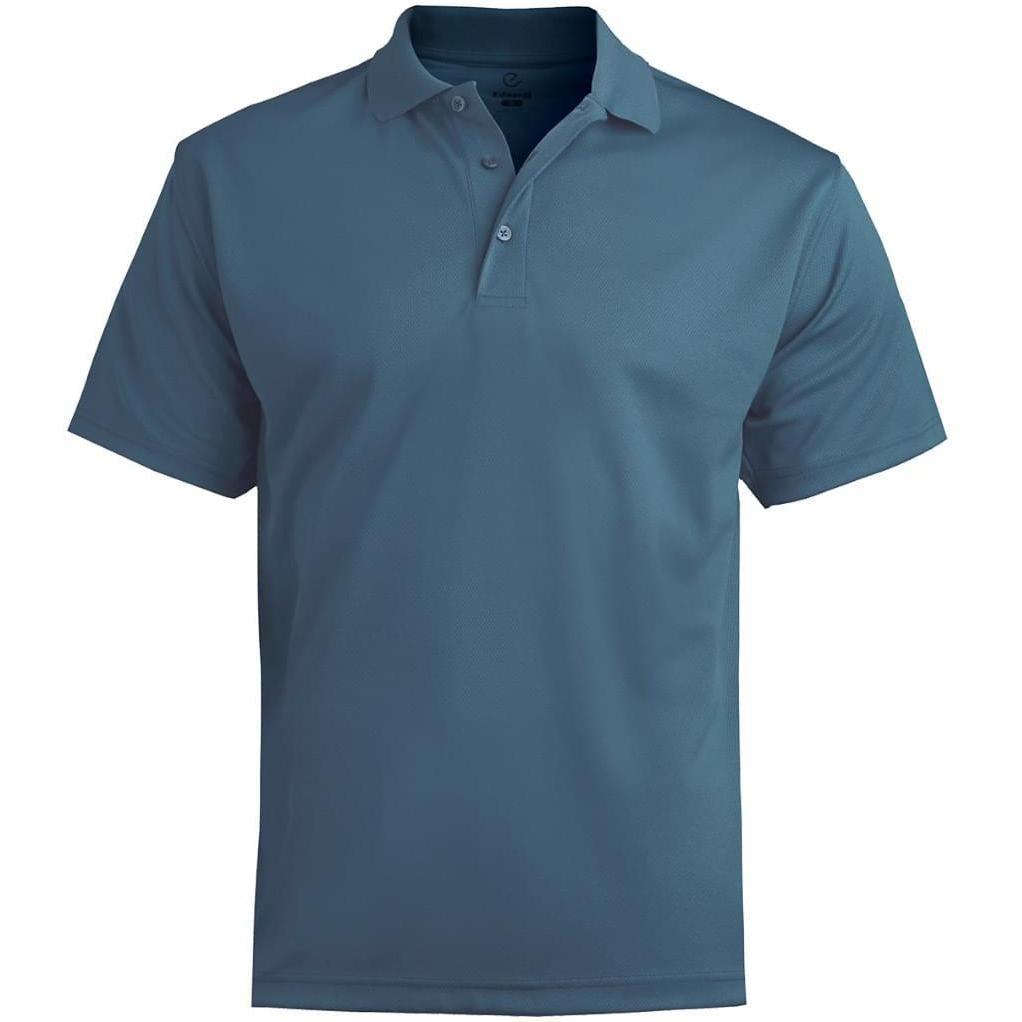 no-logo Edwards Hi Performance Mesh Short Sleeve Polo