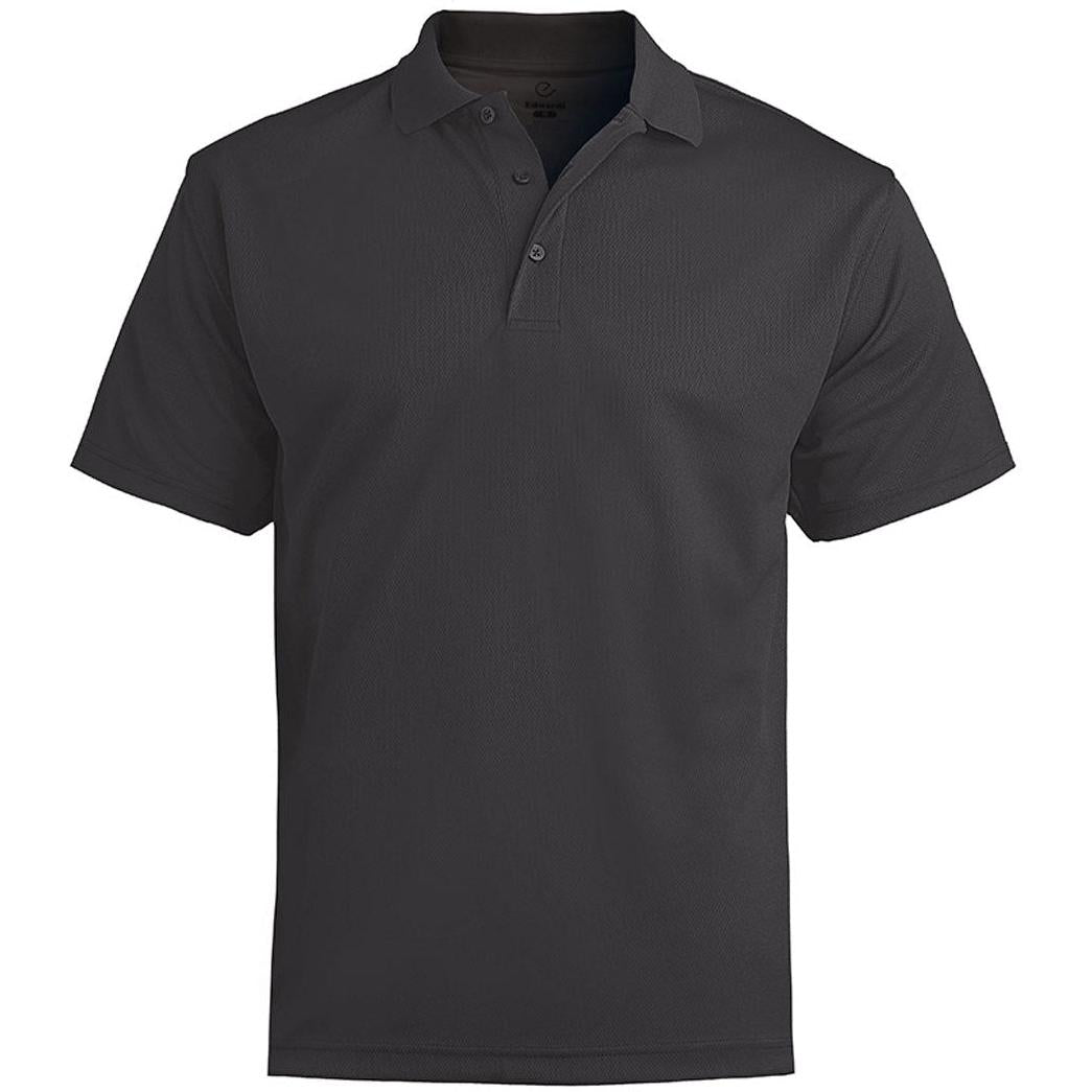 no-logo Edwards Hi Performance Mesh Short Sleeve Polo