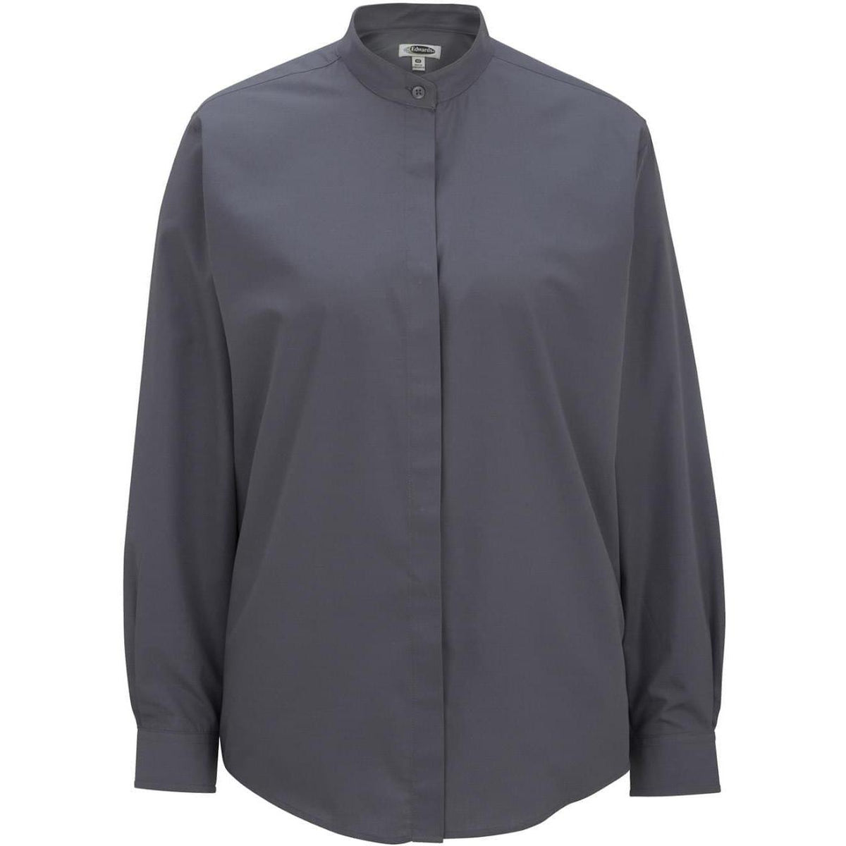 no-logo Edwards Ladies Banded Collar Shirt