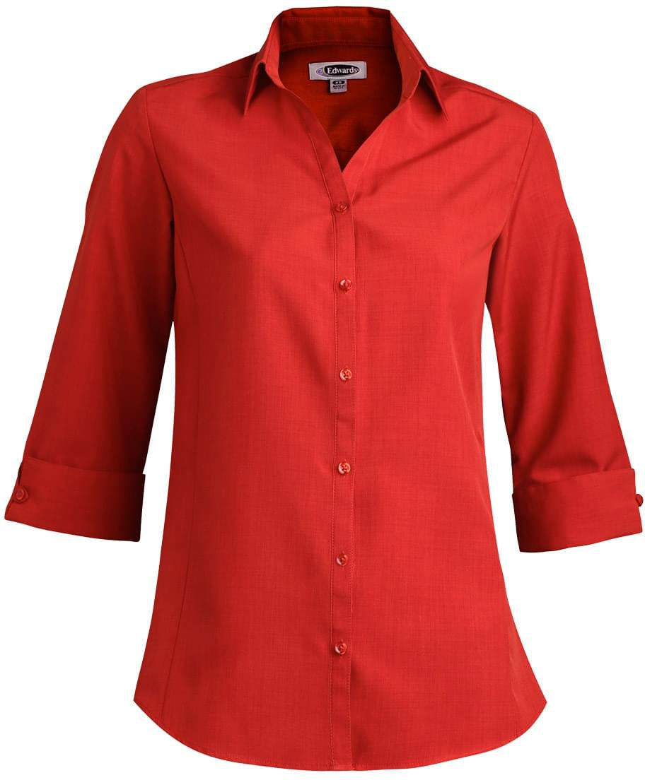 Edwards Ladies Bastiste 3/4 Sleeve Shirt