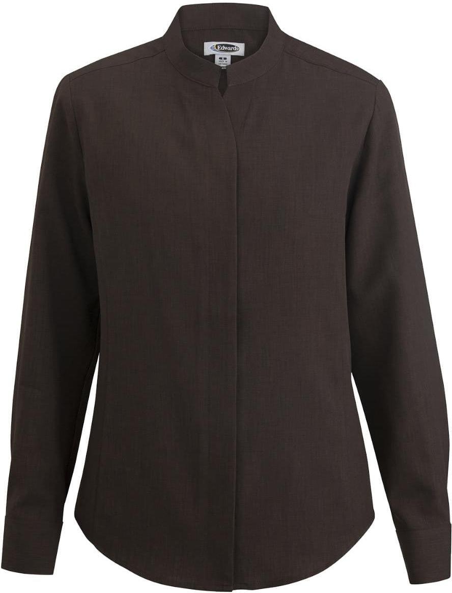 Edwards Women's Bastiste Stand Up Collar Shirt