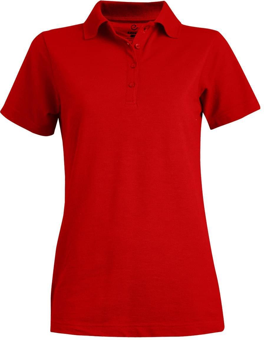 Edwards Ladies Blended Pique Short Sleeve Polo