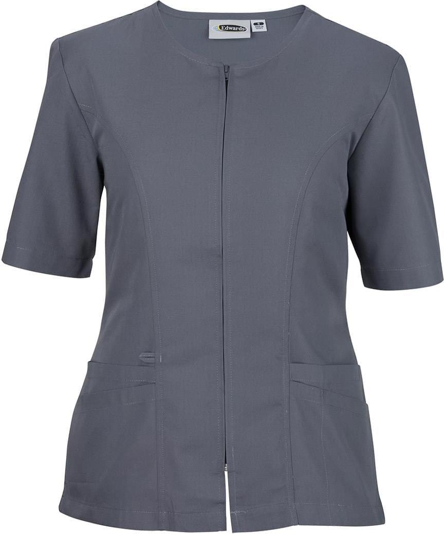 Edwards Ladies Essential Zip Front Smock