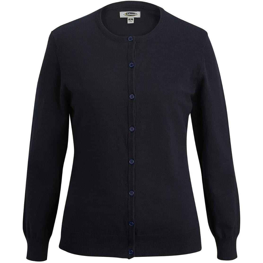 logo-left Edwards Ladies Jewel Neck Cardigan