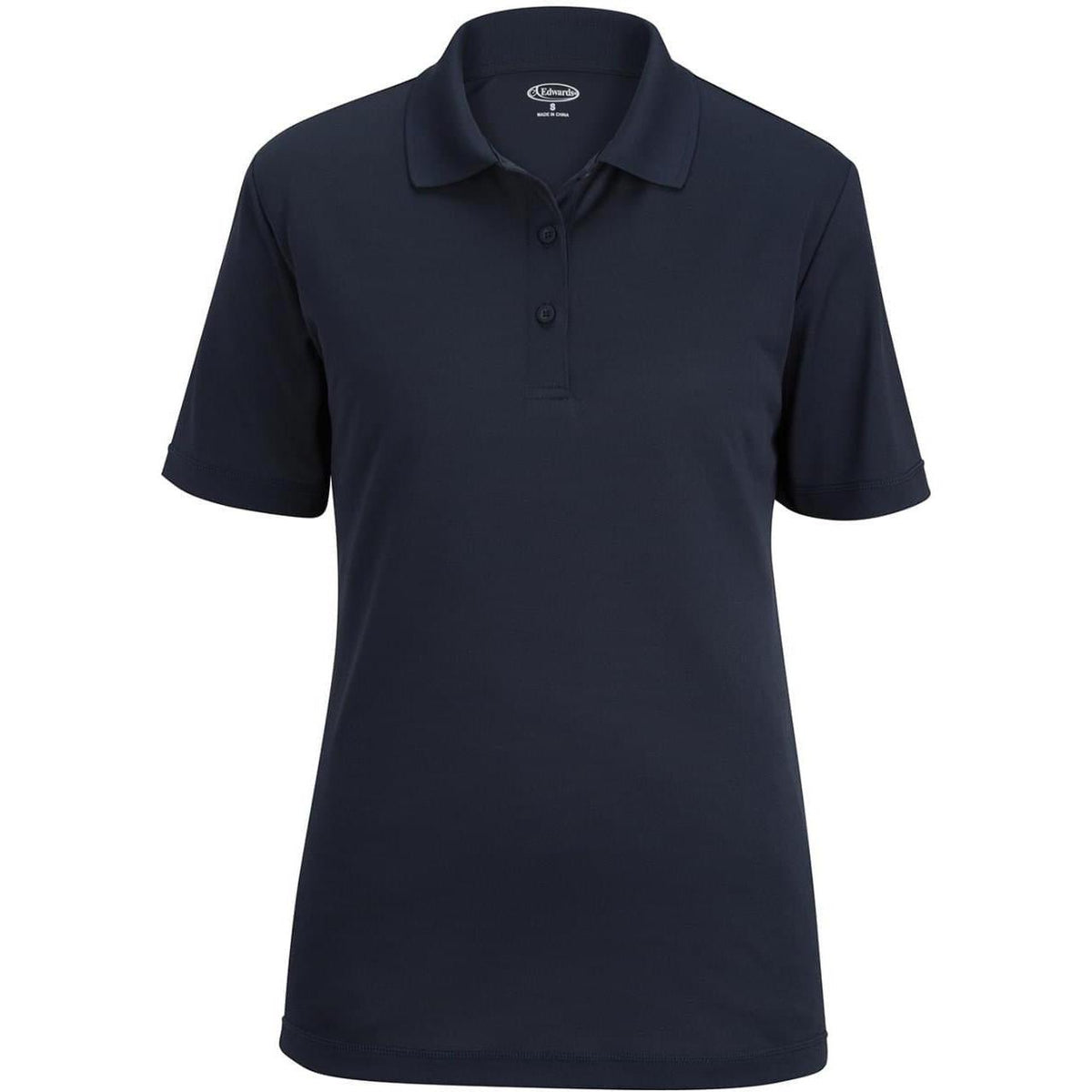 no-logo Edwards Women's Mini Pique Snag Proof Polo-Ladies Polos-Edwards-Bright Navy-XS-Thread Logic
