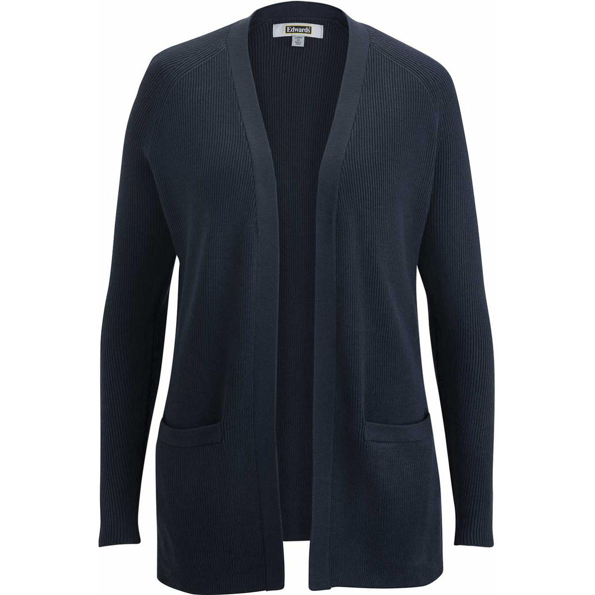 logo-left Edwards Ladies Open Front Tunic Cardigan