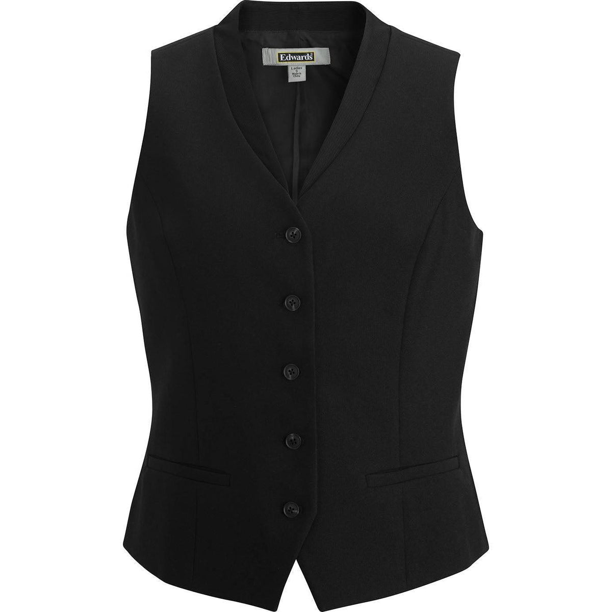 no-logo Edwards Ladies Ottoman Trim Vest