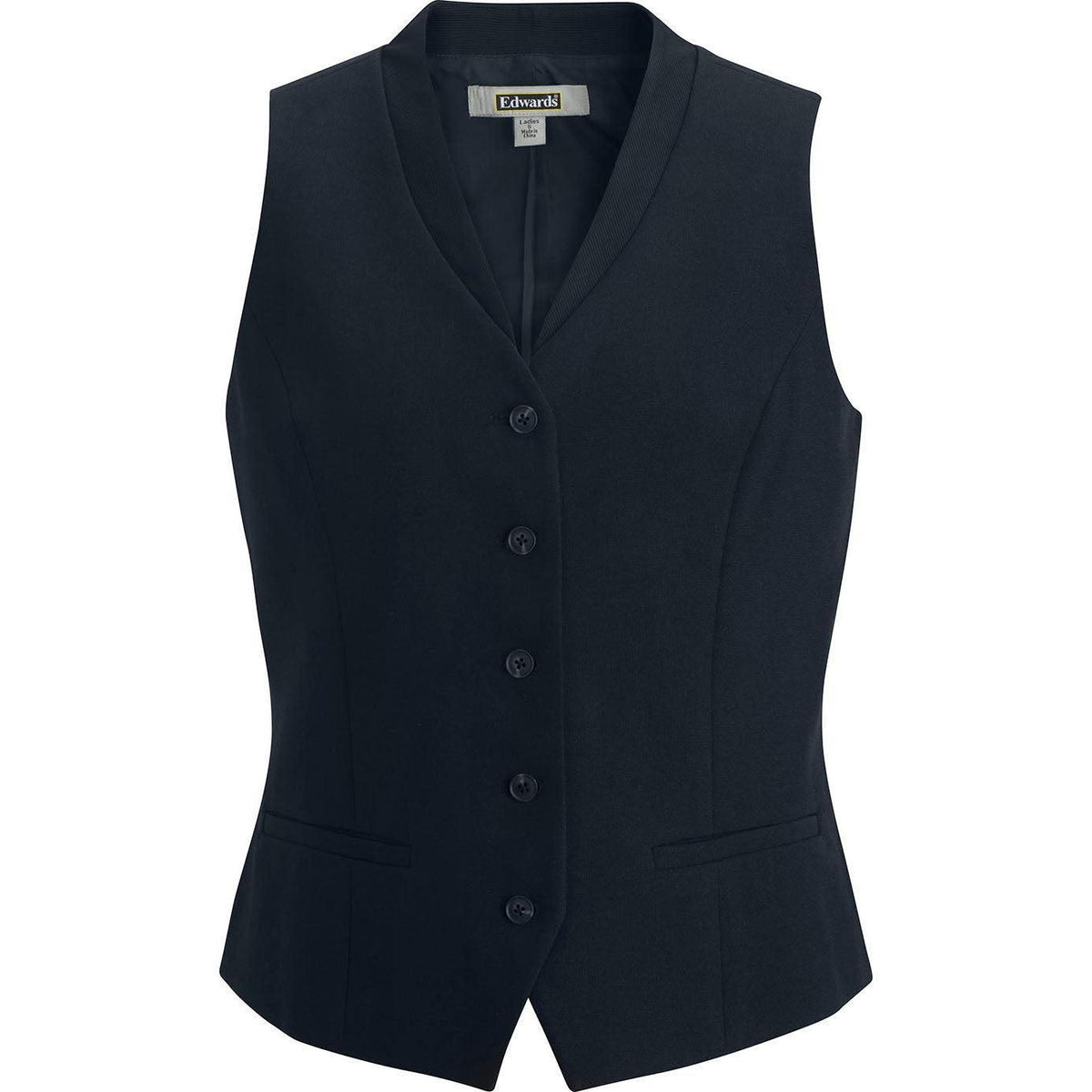 no-logo Edwards Ladies Ottoman Trim Vest