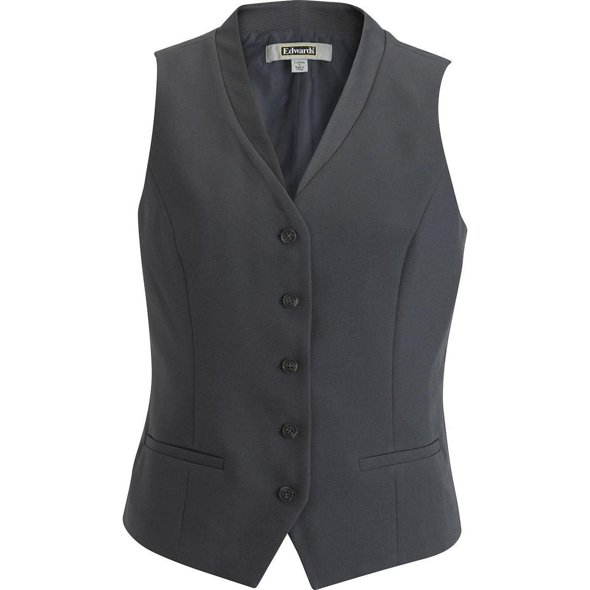 no-logo Edwards Ladies Ottoman Trim Vest